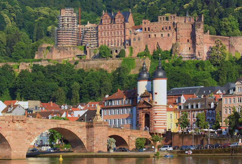 Alte Brücke und Schloss Heidelberg
